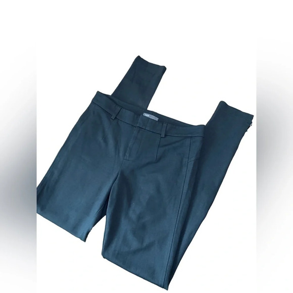 WOMENS VINCE CHARCOAL GRAY LEGGING SKINNY PANTS W/ANKLE ZIP SIZE 6 - Picture 1 of 4